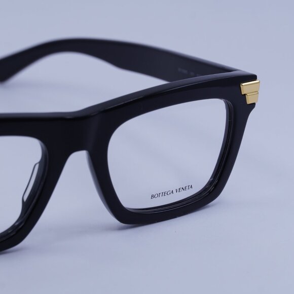 Bottega Veneta BV1059O 001 Eyeglasses Black 51mm Rectangle Frame - Picture 6 of 11